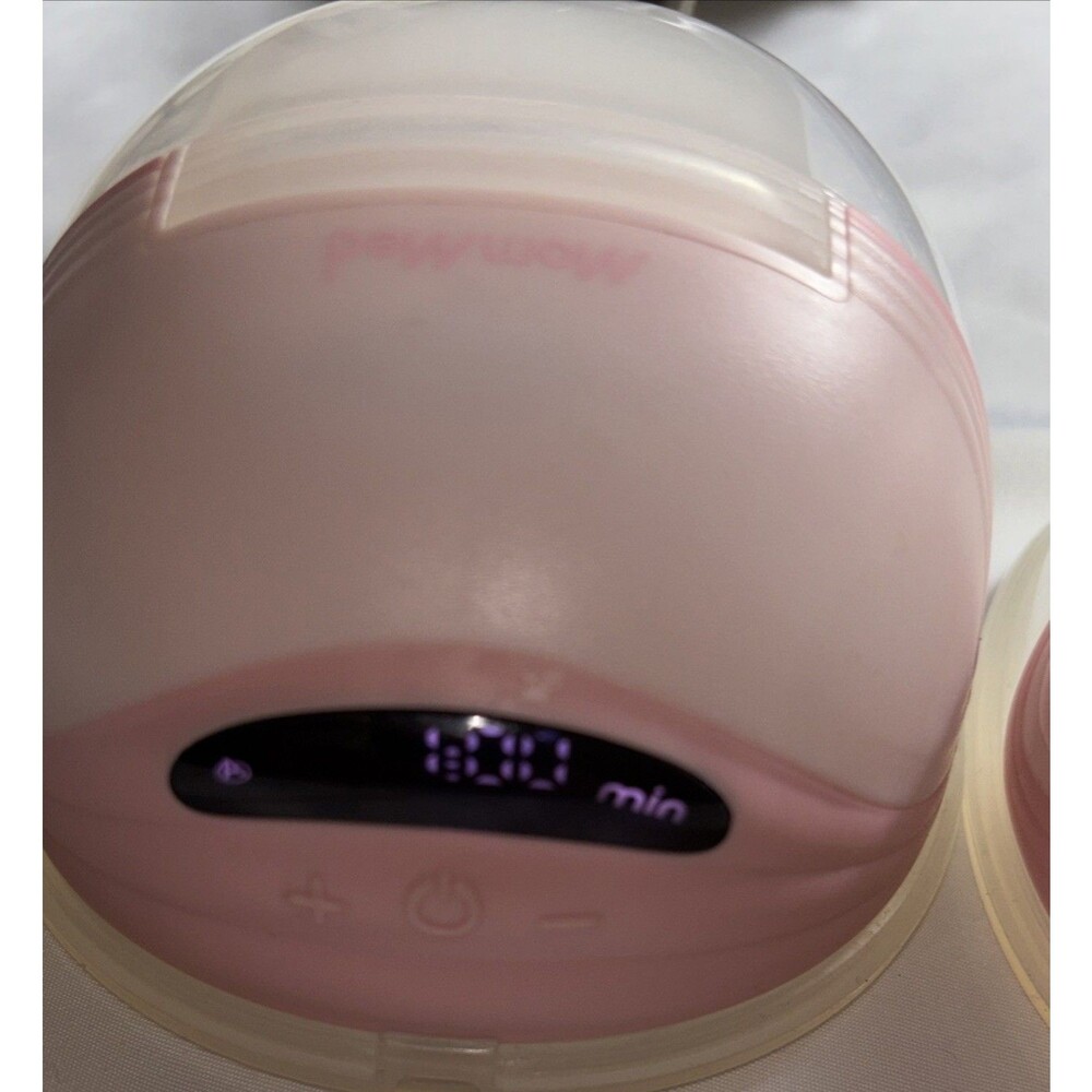 MomMed Double Wearable Breast Pump, Model S21 Pink Used - Picture 5 of 7